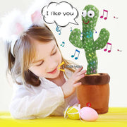 Dancing Cactus Toy Rechargeable with USB Cable for Kids