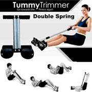 Rubber Pull Tummy Trimmer Abs Exerciser double spring