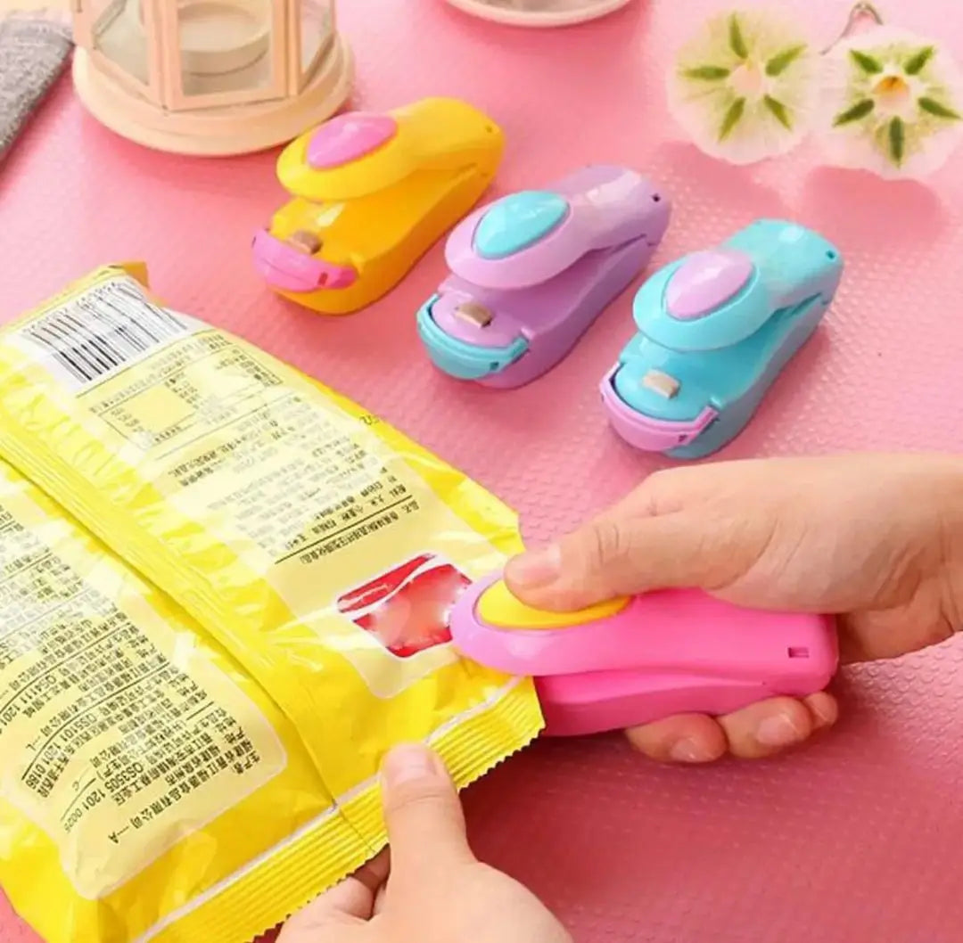 Portable Mini Sealer Household Sealing Machine Heat Sealer Capper For Plastic Bags Package Food Saver Kitchen Gadgets