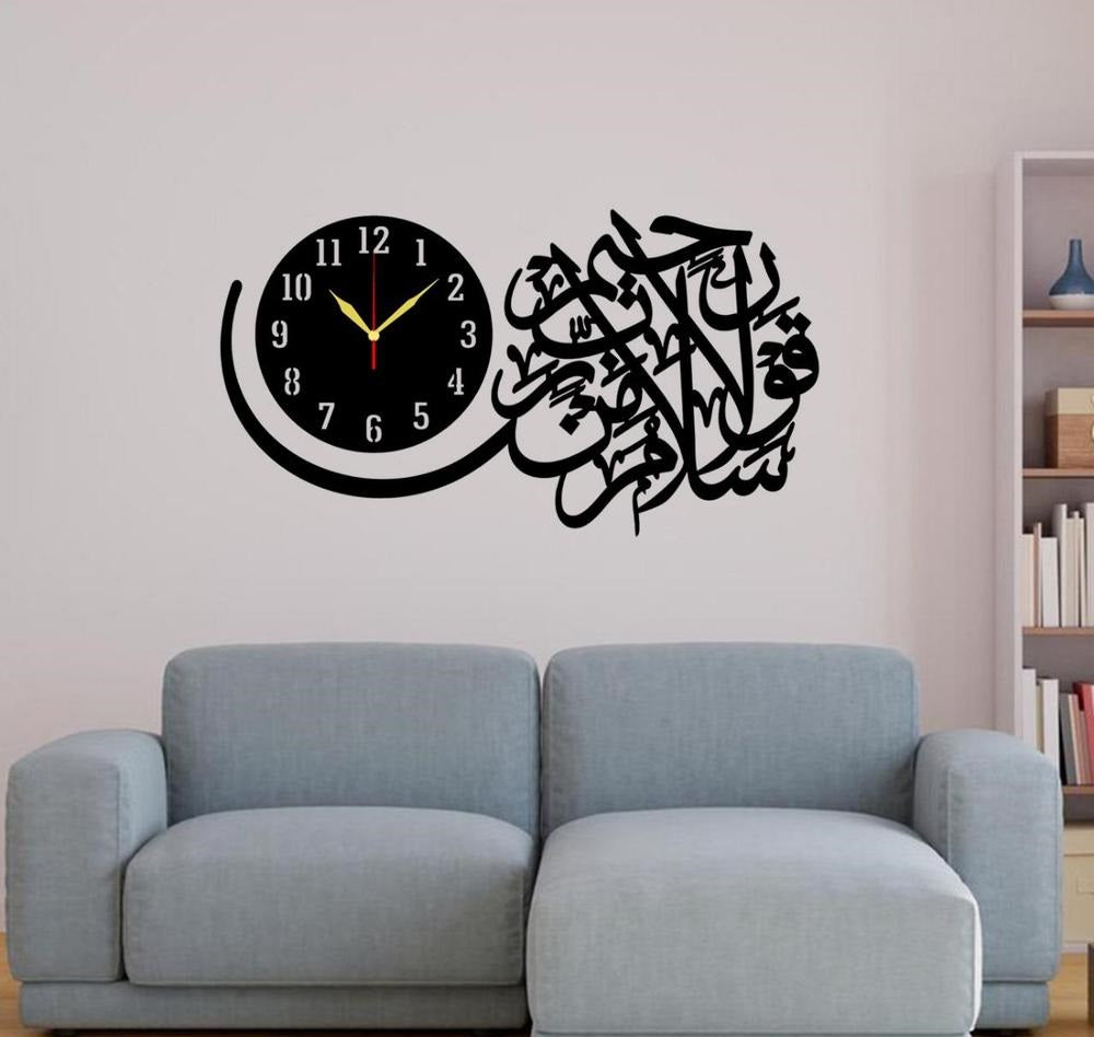 Beautiful Analogue wall Clock With Lights