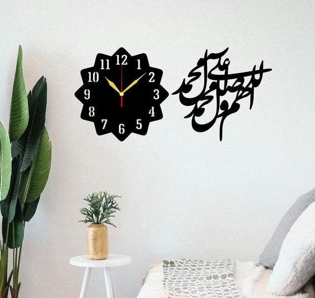 Beautiful Analogue wall Clock With Lights