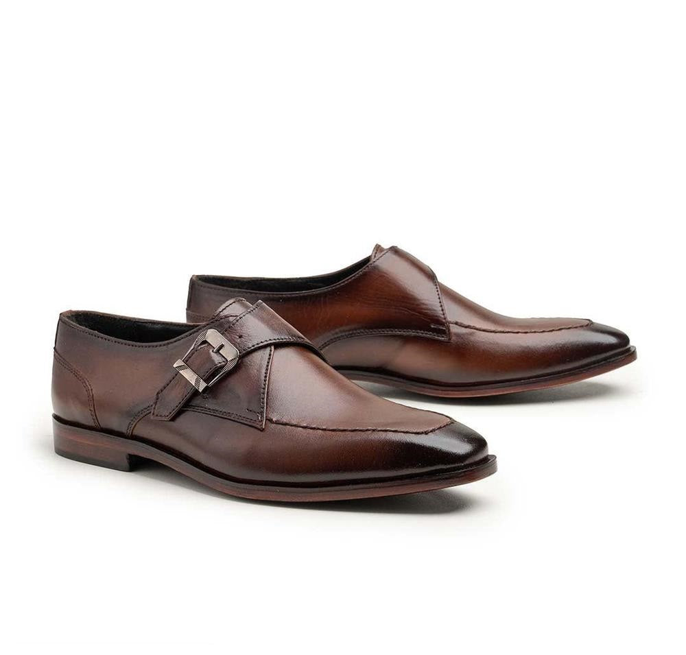 SLO Men's Daring Dusk Leather Formal Shoes