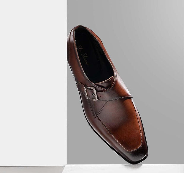 SLO Men's Daring Dusk Leather Formal Shoes