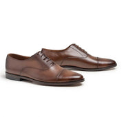 SLO Men's Worchester Brown Leather Formal Shoes