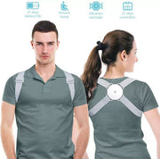 Adjustable Spine Back Support Posture Sensor Belt Chargeable