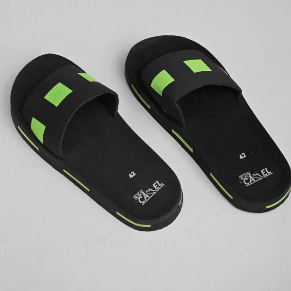 Black Camel Box Style Slides (box Style – 40-44)