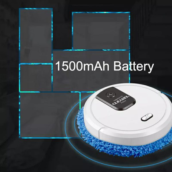 Floor Cleaner Machine, Floor Cleaner Mopping Robot With Smart Navigation System | 3 In 1(random Color )