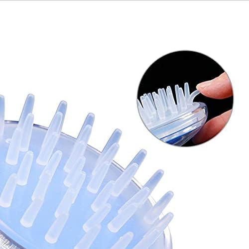 Klick Buy Hair Scalp Massager Shampoo Brush With Soft Silicone Bristles (random Color)