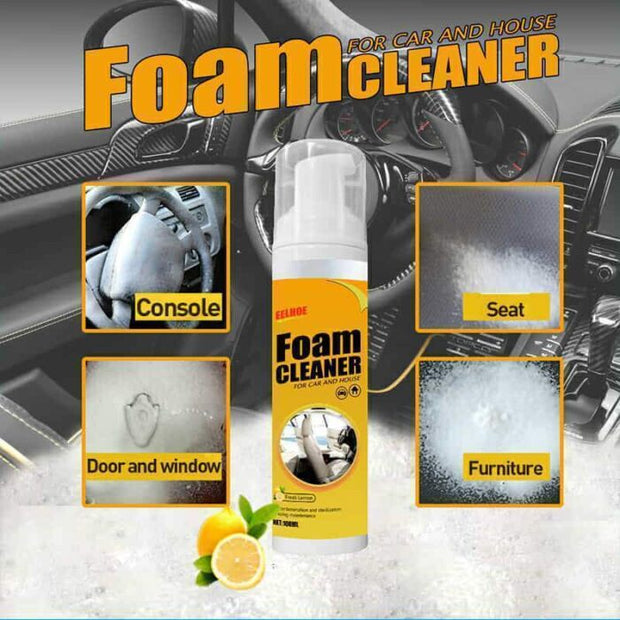 Foam Cleaner Spray Multi-purpose Anti-aging Cleaner Tools Car Interior