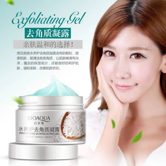 Bioaqua Brightening & Exfoliating Rice Gel Face Scrub 140ml