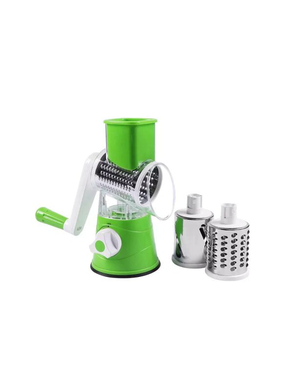 Manual Vegetable Cutter Slicer Multifunctional Round Slicer Gadget Multifunction Kitchen Gadget Food Processor Blender Cutter (Random Color)