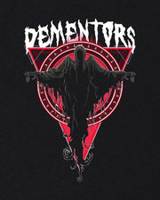 Men’s Black Dementors Graphic Printed Oversized T-shirt