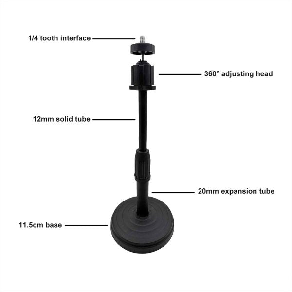 Multi-functional Microphone Stand | Phone Holder Reliable Phone Stand