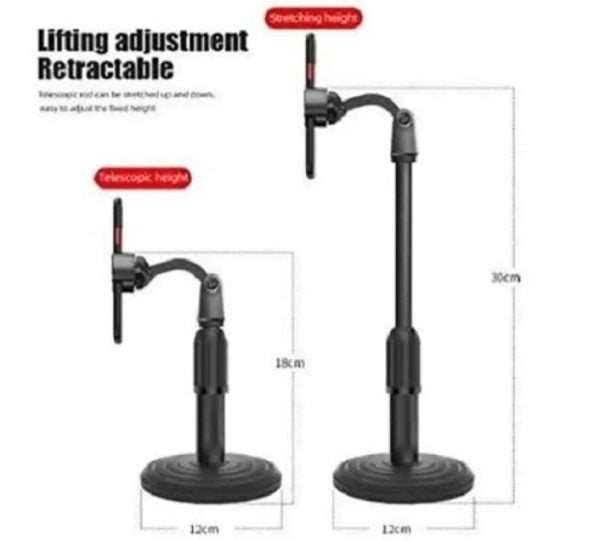 Multi-functional Microphone Stand | Phone Holder Reliable Phone Stand