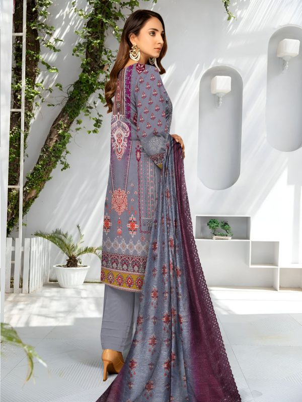 Munarq By Nisha Designer 3 Pieces Unstitched Party Wear| Summer 24