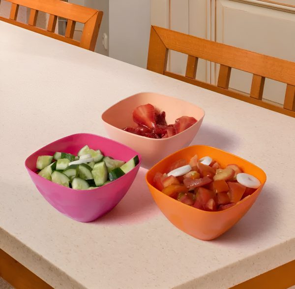 Pack Of 6 Multi-color Bowl Set