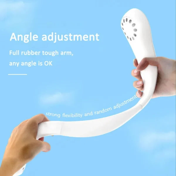 Portable Hanging Neck Fan Rechargeable | Rechargeable Cooling Fan (random Color)